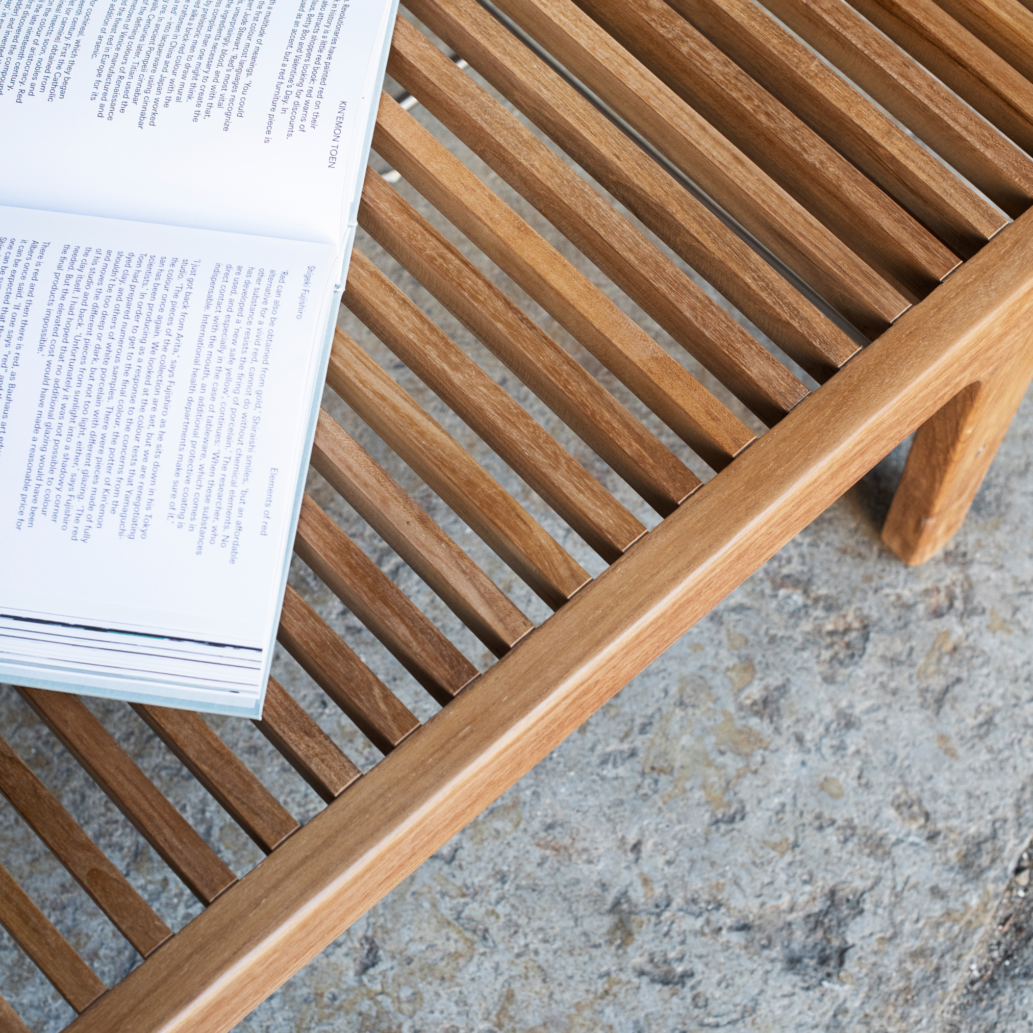 Outdoor Rib Daybed Lounger